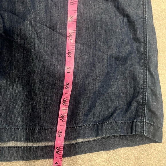 ❤️2/$50❤️[M] Gap "Kitts" tie-back blue denim dress- NWOT - Picture 9 of 9